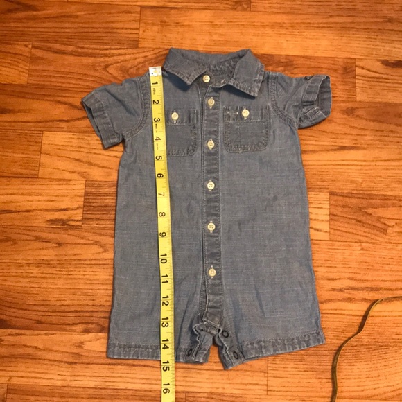 Ralph Lauren Denim Romper 3 Months - Picture 10 of 10